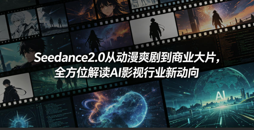 Seedance2.0从动漫爽剧到商业大片，全方位解读AI影视行业新动向-星云网创