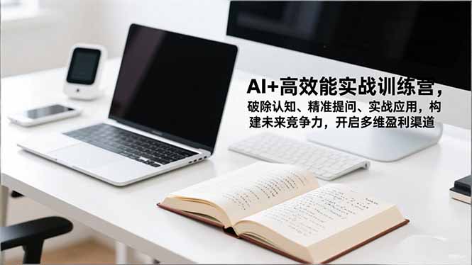 AI+高效能实战训练营，破除认知、精准提问、实战应用，构建未来竞争力，开启多维盈利渠道-星云网创