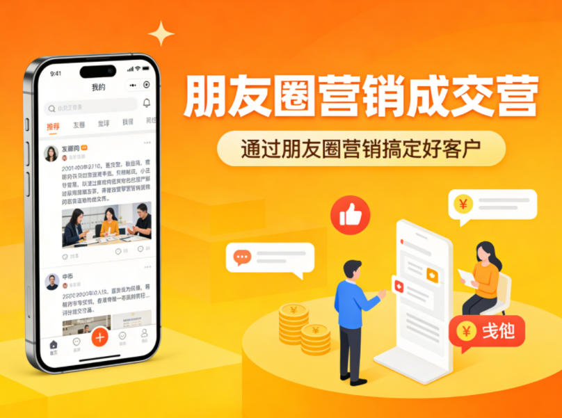 朋友圈营销成交营，通过朋友圈营销来搞定好客户-星云网创