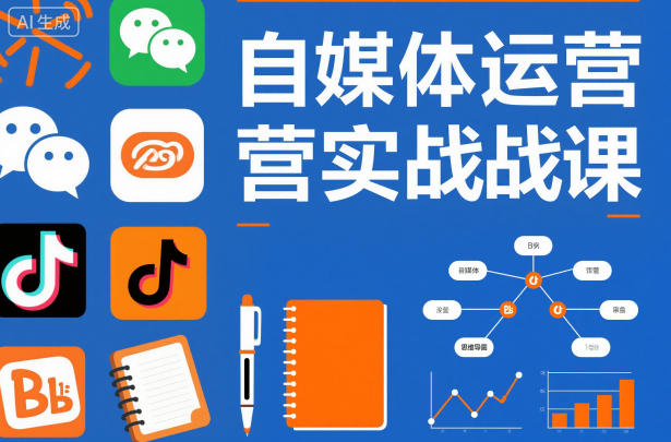 自媒体运营实战课，掌握一套系统的自媒体运营底层方法论，成为优秀的内容创作者-我要项目网