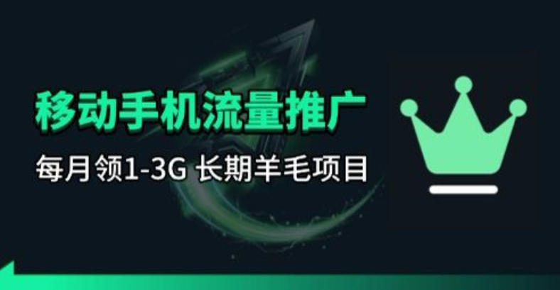 手机流量领取推广_每月一轮，刚需类的长期项目-星云网创