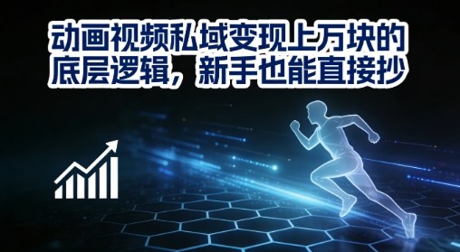 动画视频私域变现上W的底层逻辑，新手也能直接抄-星云网创