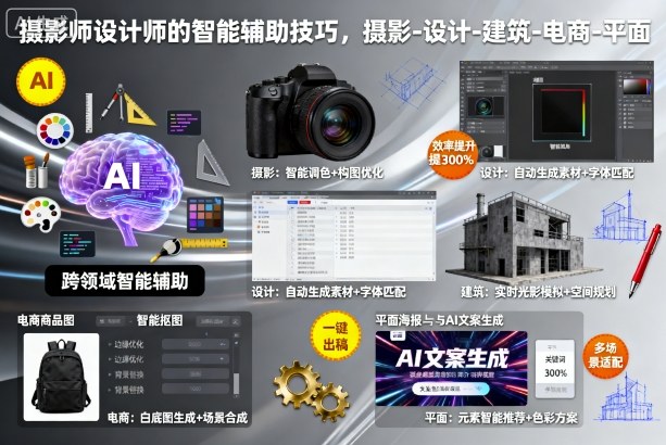 摄影师设计师的智能辅助技巧,摄影-设计-建筑-电商-平面-柚子轻创