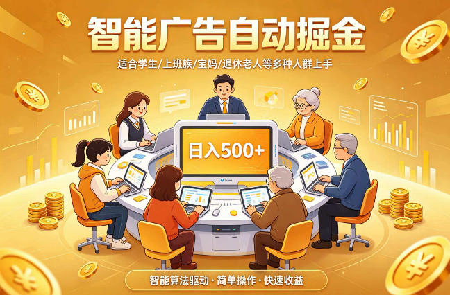 2026年最好做的项目：自动掘金项目，小白轻易上手，单日轻松收入500+【揭秘】-星云网创