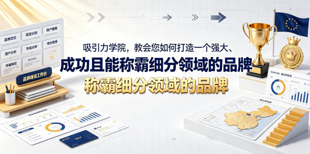 吸引力学院，教会您如何打造一个强大、成功且能称霸细分领域的品牌！【原创双语字幕】-星云网创