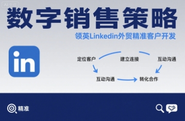 数字销售策略领英LinkedIn外贸精准客户开发-星云网创