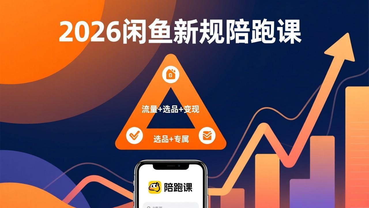 2026闲鱼高阶陪跑课全新上线，带你吃透新规玩转选品流量，从零搭建稳定变现盈利体系-星云网创