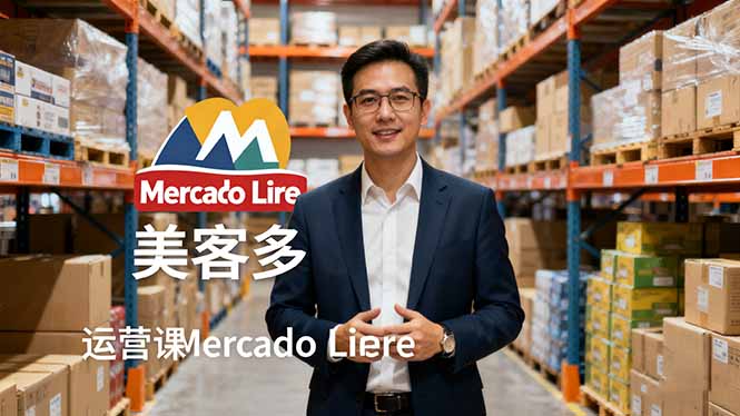 2025美客多Mercado Libre运营课：账号注册/产品上传/促销活动/自发货模式-柚子轻创