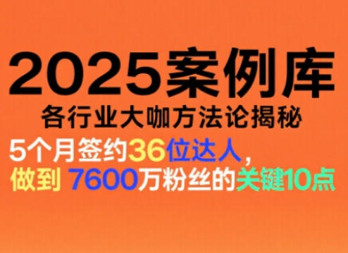 波波来了案例库，收录各行业大咖的方法论，各行业大咖方法论揭秘(更新2026年3月)-星云网创