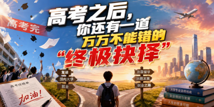 付费文章：高考之后，你还有一道万万不能错的“终极抉择”-星云网创