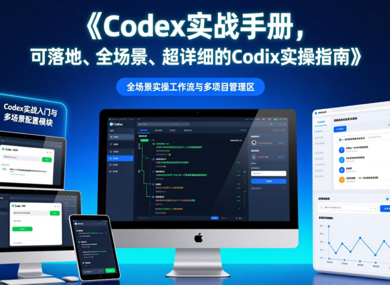 Codex实战手册，可落地、全场景、超详细的Codex实操指南-星云网创
