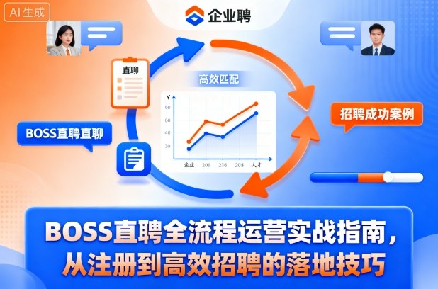 BOSS直聘全流程运营实战指南，从注册到高效招聘的落地技巧-我要项目网