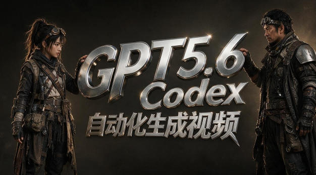 GPT5.6+Codex自动化视频生成：提示词设计×角色设定×封面海报×工作流思路，高效产出AI视频-星云网创