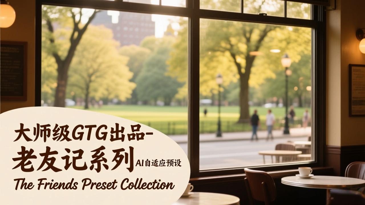 大师级GTG出品-老友记系列AI自适应预设The Friends Preset Collection-星云网创